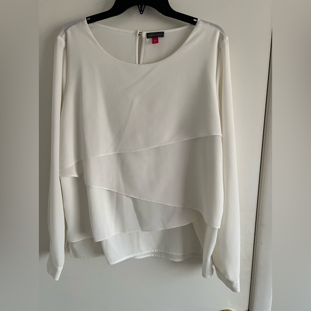 Vince Camuto white blouse